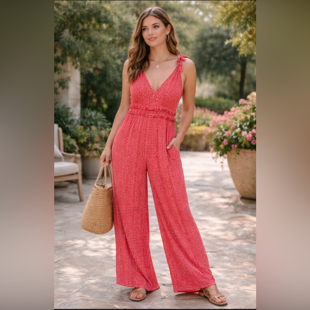 Women's‎ Pink Jumpsuit